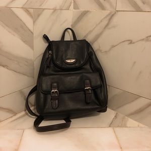 Vintage America leather backpack